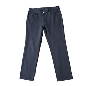 J. Hilburn Pants Mens 36 X 30" Black Stretch Performance Golf Lightweight‎ Pants